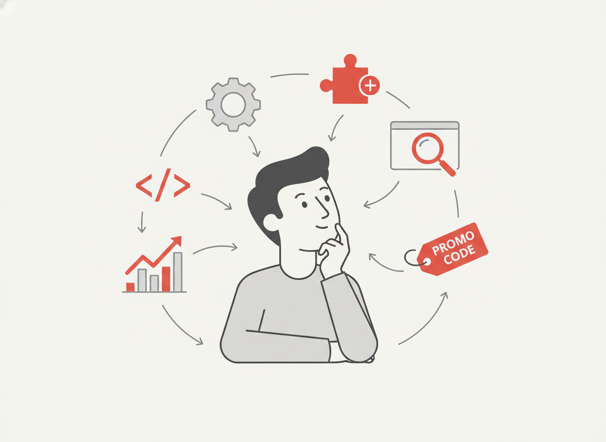 Промокоды по категориям со статистикой